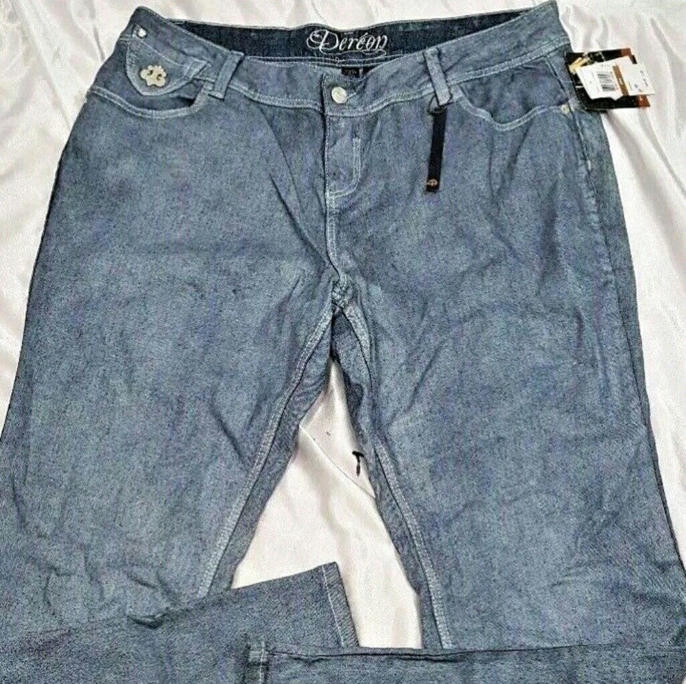 Dereon boot cut sparkly Jean's